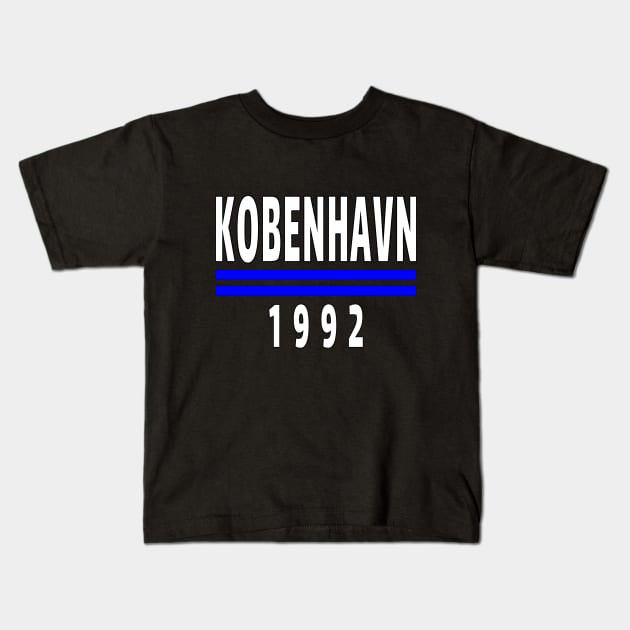 Kobenhavn Classic Kids T-Shirt by Medo Creations